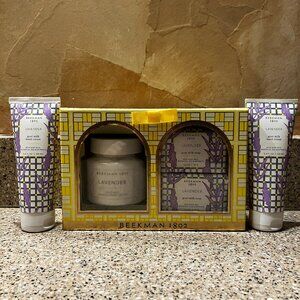 Beekman 1802 Lavender 2 Hand Cremes, Whipped Body Creme & Bath Bars Set! NEW